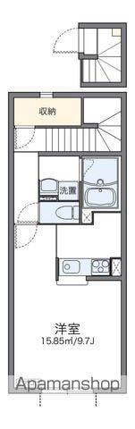 レオネクスト中原(1K/2階)の間取り写真