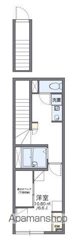 レオパレス地領(1K/2階)の間取り写真