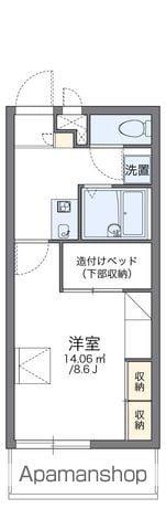 レオパレス双葉(1K/2階)の間取り写真