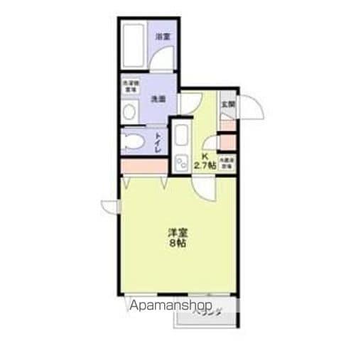 モンレーヴ本駒込(1K/3階)の間取り写真