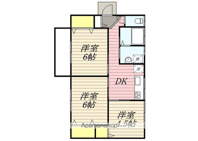 鹿島臨海鉄道 鹿島神宮駅 徒歩94分 1階建 築11年(3K)の間取り写真