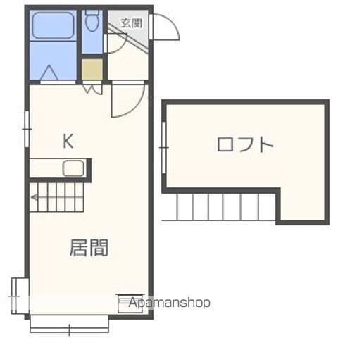 AMS平岸512(ワンルーム/3階)の間取り写真