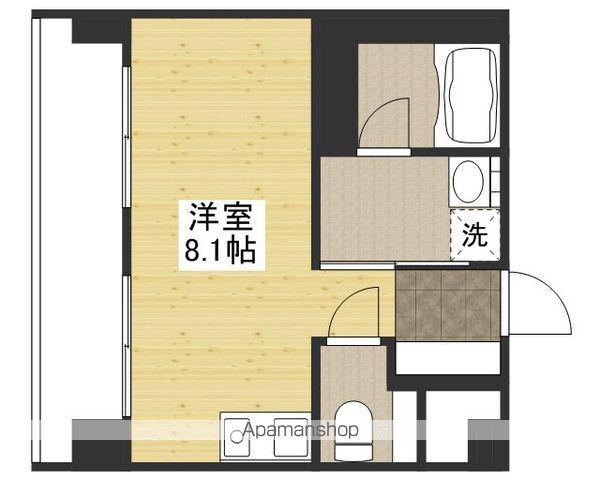 NOKOⅡ(ワンルーム/5階)の間取り写真