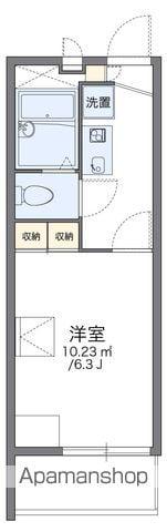 レオパレスLA VITA K4(1K/3階)の間取り写真