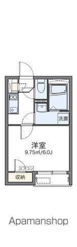 レオネクスト豊前(1K/2階)の間取り写真