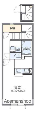 レオネクスト五十嵐さくらんぼ館(1K/2階)の間取り写真