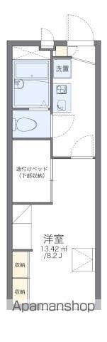 レオパレス宮ノ木(1K/2階)の間取り写真