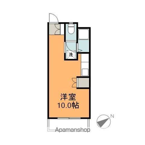 グレースマンション櫛原(ワンルーム/2階)の間取り写真