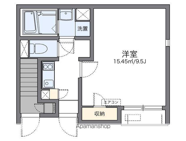 レオネクストセゾンMK(1K/1階)の間取り写真