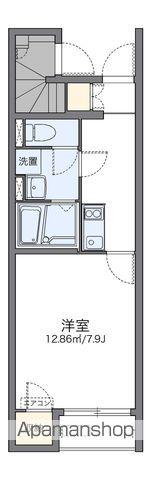 レオネクストジュネスピューパⅢ(1K/1階)の間取り写真