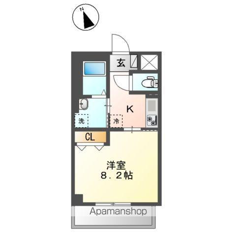 ARUME本蓮沼 ーアルメモトハスヌマー(1K/3階)の間取り写真