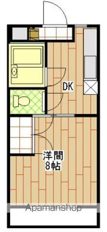 マンハイム伊藤I(1DK/3階)の間取り写真