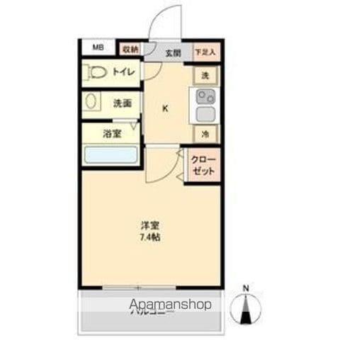 リアライズ代官町(1K/12階)の間取り写真