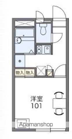 レオパレスアヤシランド(1K/2階)の間取り写真