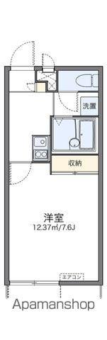 レオパレスじょいはうす(1K/1階)の間取り写真