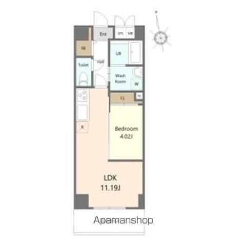 GRANDUKE東桜 申込から早期契約可能(1LDK/5階)の間取り写真