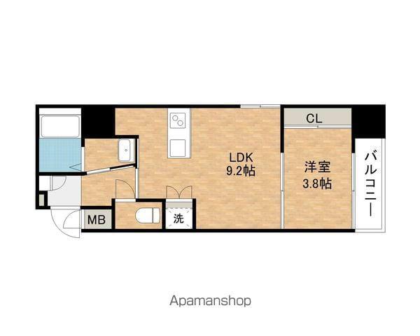 アヴァンドールIZUMISANOアネックス・アヴァンドール泉佐野(1LDK/7階)の間取り写真