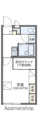 レオパレス犀川2006(1K/1階)の間取り写真