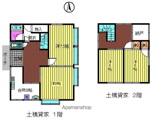 妙高はねうまライン 高田駅(新潟) 徒歩24分 2階建 築62年(4K)の間取り写真
