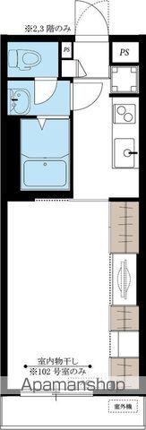 リブリ汐路(1K/1階)の間取り写真