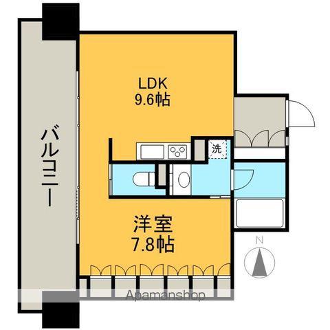 アーデン泉プレミア(1LDK/3階)の間取り写真