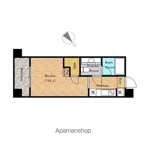 レジディア池袋ウエスト(ワンルーム/10階)の間取り写真