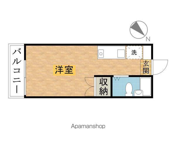 グレンモア犬目(ワンルーム/2階)の間取り写真