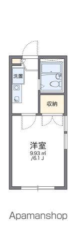レオパレスビレッジ光が丘参番館(1K/1階)の間取り写真