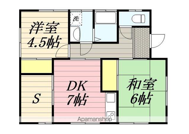 西日本鉄道甘木線 甘木駅(西鉄) 徒歩27分 1階建 築18年(2DK)の間取り写真