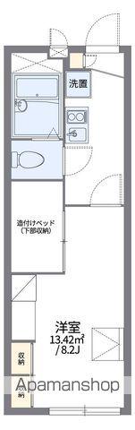 レオパレス新吉田シティーハウス(1K/2階)の間取り写真