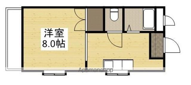 アークハイツ赤田(ワンルーム/3階)の間取り写真