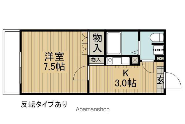 アークヒルズ30(1K/3階)の間取り写真