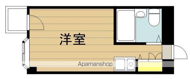 プラザUSA戸田公園(ワンルーム/2階)の間取り写真