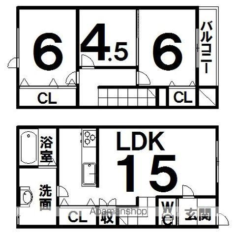 NUMB(ナム)(3LDK)の間取り写真