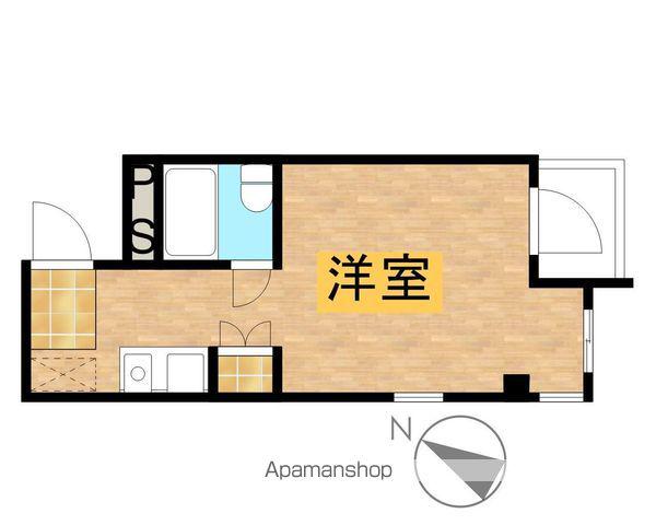 パレスNAKANO(ワンルーム/2階)の間取り写真