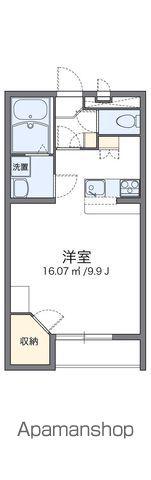 レオパレスSOLEIL(1K/2階)の間取り写真