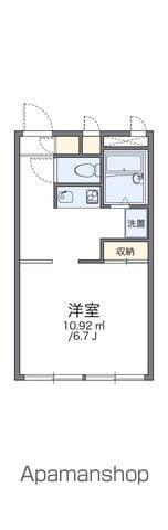 レオパレスSTELLA(1K/1階)の間取り写真