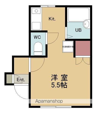 SAGITTARIO(1K/1階)の間取り写真