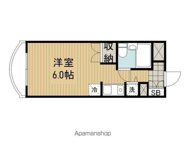 朝日阿佐谷プラザ(ワンルーム/1階)の間取り写真