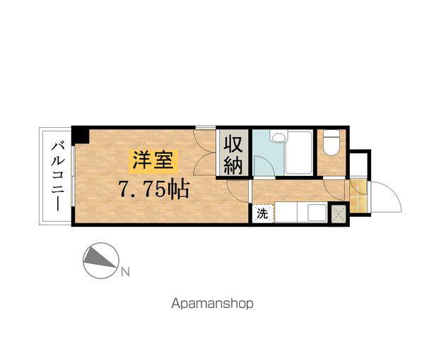 S-FORT八王子(1K/5階)の間取り写真