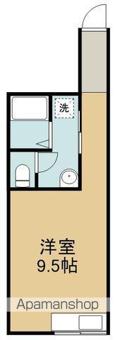 TANOSHIME荘(ワンルーム/1階)の間取り写真