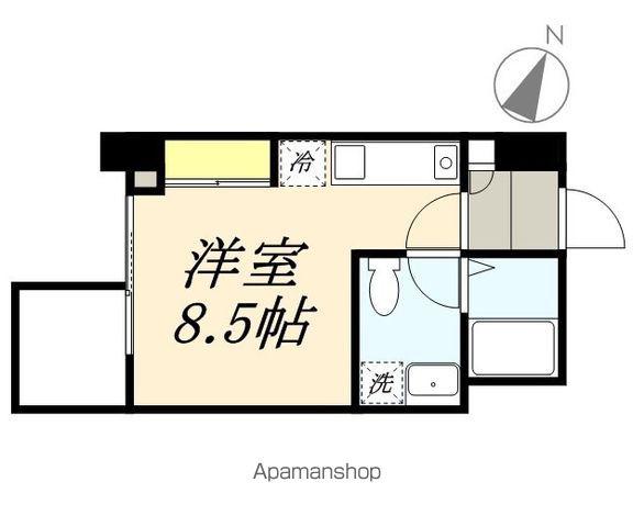 レジデンス札幌北18条(1K/8階)の間取り写真