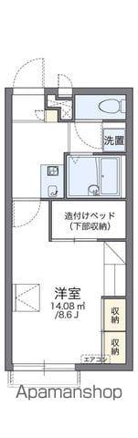 レオパレス幸(1K/2階)の間取り写真