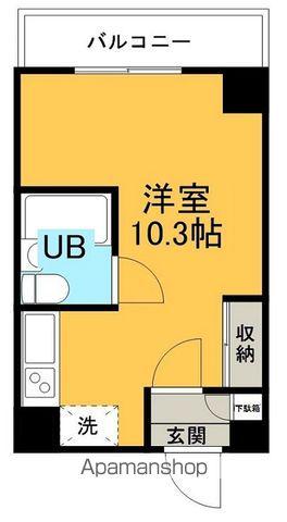 アーブ北3(ワンルーム/2階)の間取り写真