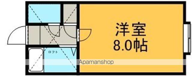 アスティオン212(ワンルーム/2階)の間取り写真