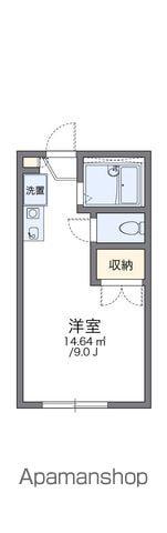 レオパレスシャルム(1K/1階)の間取り写真