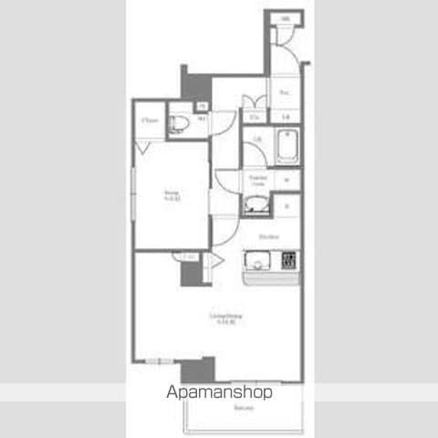 菱和パレス小石川後楽園(1LDK/2階)の間取り写真