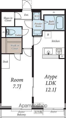 PRECIOUS STAGE Ⅰ(1LDK/3階)の間取り写真