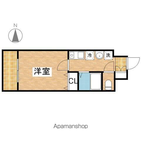 TS DREAM 栄(1K/7階)の間取り写真