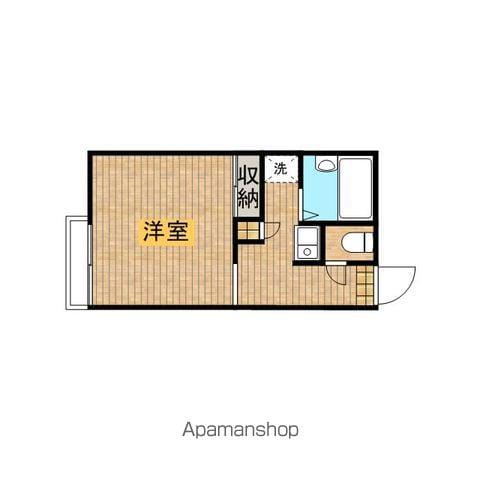 レオパレスサンフレンド(1K/2階)の間取り写真